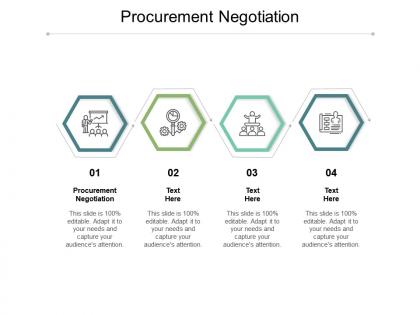 Procurement negotiation ppt powerpoint presentation styles introduction cpb