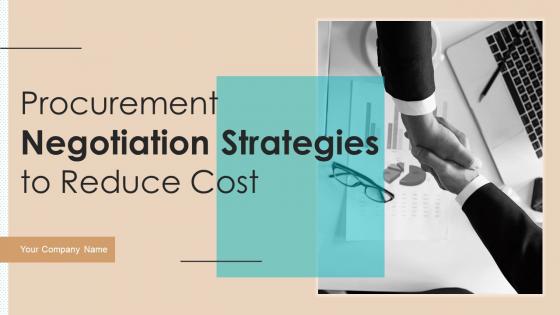 Procurement Negotiation Strategies to Reduce Cost Strategy CD V