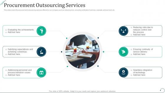 Procurement outsourcing services strategic procurement planning