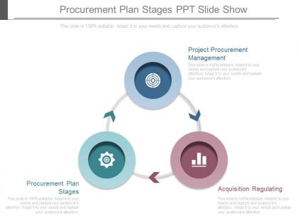 Procurement plan stages ppt slide show