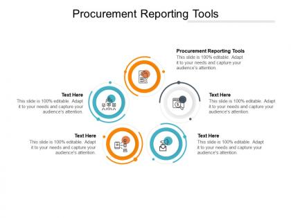 Procurement reporting tools ppt powerpoint presentation slides visuals cpb