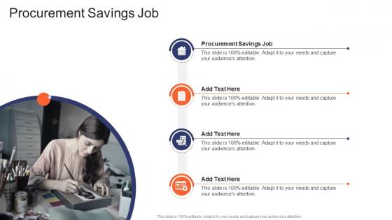 Procurement Savings Job In Powerpoint And Google Slides Cpb