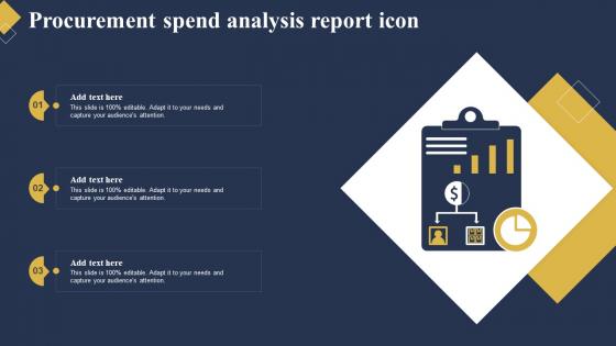 Procurement Spend Analysis Report Icon