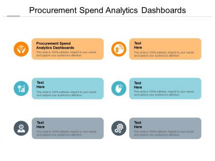 Procurement spend analytics dashboards ppt powerpoint presentation file mockup cpb