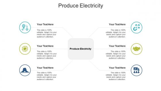 Produce electricity ppt powerpoint presentation pictures guidelines cpb