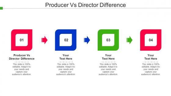Producer Vs Director Difference Ppt Powerpoint Presentation Outline Themes Cpb