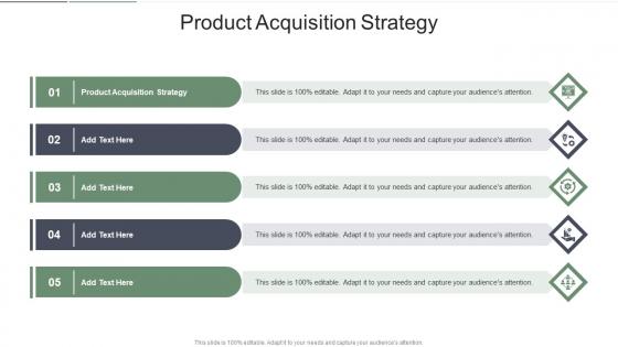 Product Acquisition Strategy In Powerpoint And Google Slides Cpb