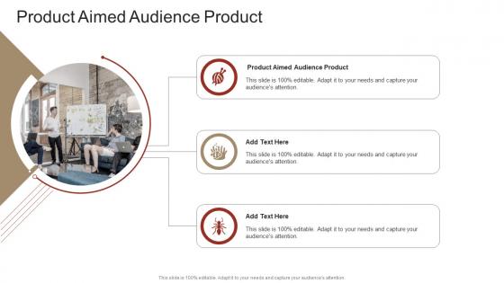 Product Aimed Audience Product In Powerpoint And Google Slides Cpb