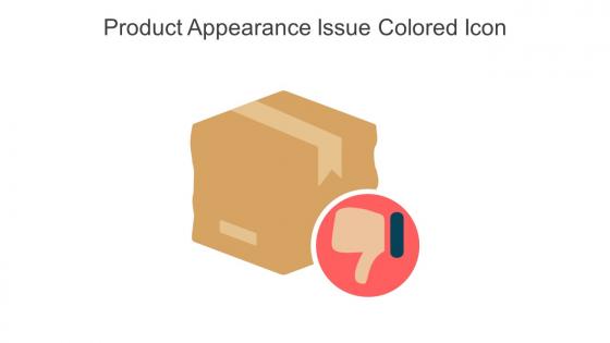 Product Appearance Issue Colored Icon In Powerpoint Pptx Png And Editable Eps Format