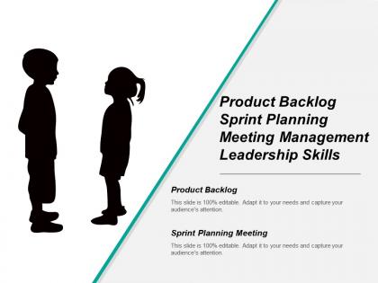 Product backlog sprint planning meeting management leadership skills