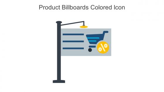 Product Billboards Colored Icon In Powerpoint Pptx Png And Editable Eps Format