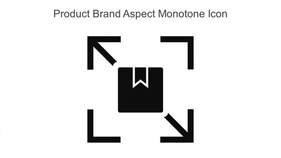 Product Brand Aspect Monotone Icon In Powerpoint Pptx Png And Editable Eps Format