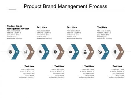 Product brand management process ppt powerpoint presentation summary guide cpb