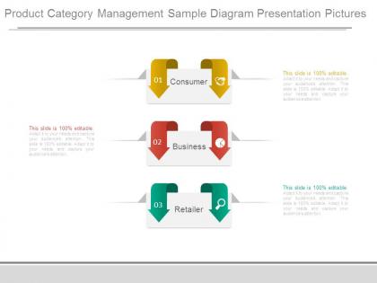 Product category management sample diagram presentation pictures