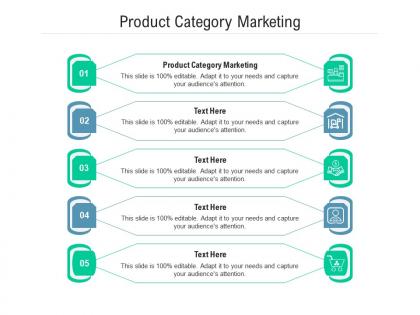 Product category marketing ppt powerpoint presentation pictures gallery cpb
