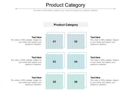 Product category ppt powerpoint presentation styles structure cpb