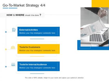 Product channel segmentation go to market strategy ppt brochure