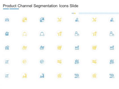 Product channel segmentation icons slide ppt professional