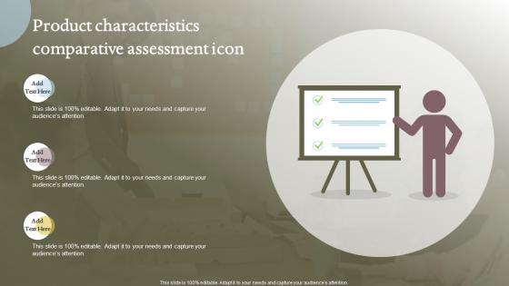 Product Characteristics Comparative Assessment Icon