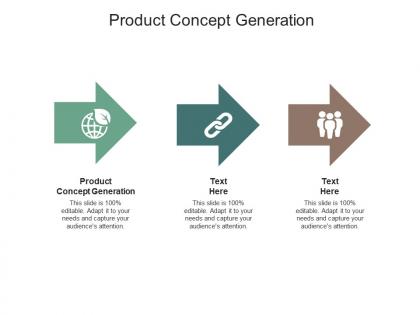 Product concept generation ppt powerpoint presentation model example file cpb