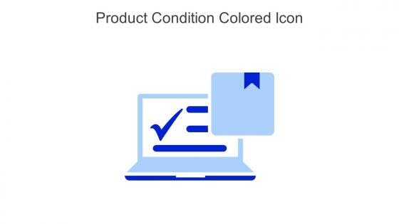 Product Condition Colored Icon In Powerpoint Pptx Png And Editable Eps Format