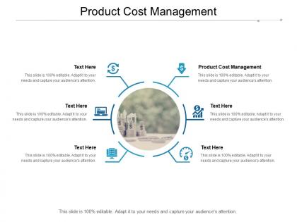 Product cost management ppt powerpoint presentation infographics graphics tutorials cpb