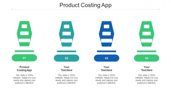 Product Costing App Ppt Powerpoint Presentation Show Example Cpb