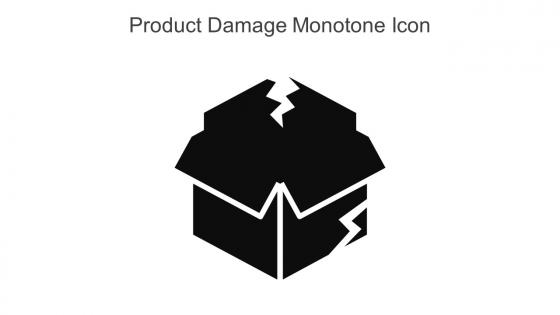 Product Damage Monotone Icon In Powerpoint Pptx Png And Editable Eps Format