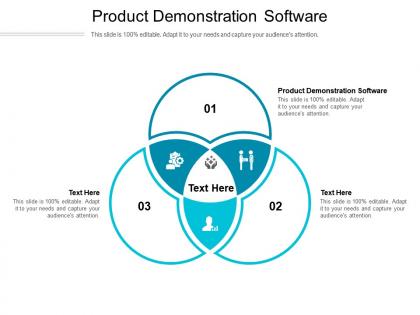 Product demonstration software ppt powerpoint presentation templates cpb