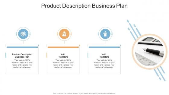 Product Description Business Plan In Powerpoint And Google Slides Cpb