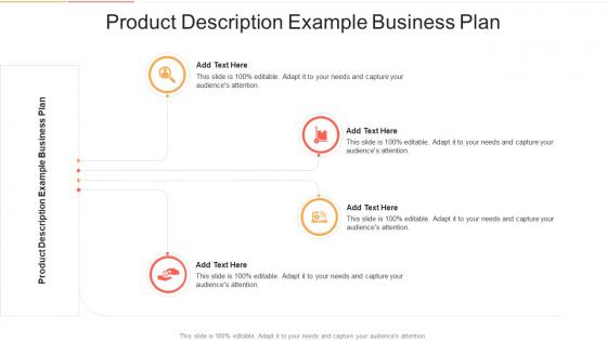 Product Description Example Business Plan In Powerpoint And Google Slides Cpb