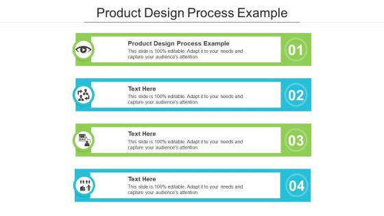 Product design process example ppt powerpoint presentation summary slide download cpb