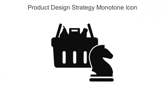 Product Design Strategy Monotone Icon In Powerpoint Pptx Png And Editable Eps Format