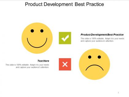 Product development best practice ppt powerpoint presentation summary layouts cpb