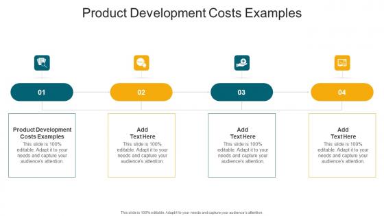 Product Development Costs Examples In Powerpoint And Google Slides Cpb