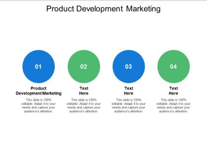 Product development marketing ppt powerpoint presentation infographic template brochure cpb