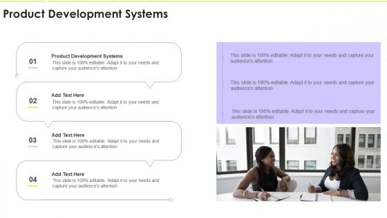 Product Development Systems In Powerpoint And Google Slides Cpb