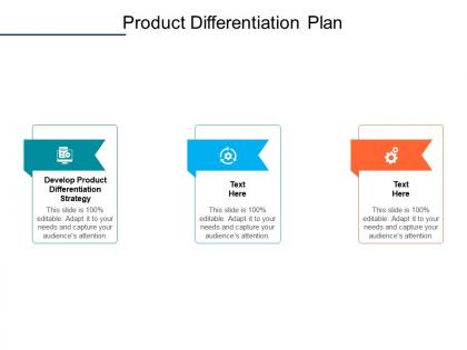 Product differentiation plan ppt powerpoint presentation ideas designs cpb