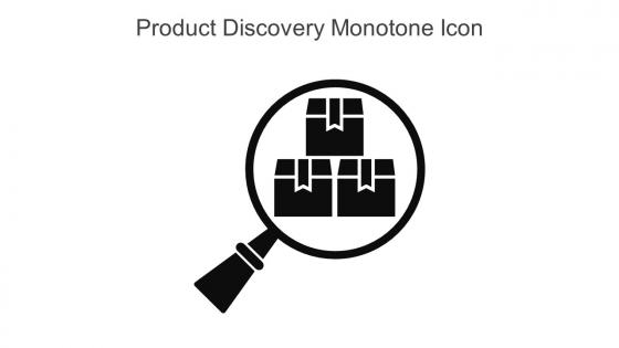 Product Discovery Monotone Icon In Powerpoint Pptx Png And Editable Eps Format
