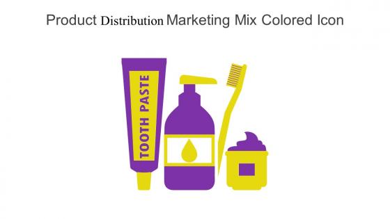 Product Distribution Marketing Mix Colored Icon In Powerpoint Pptx Png And Editable Eps Format