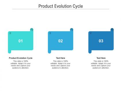 Product evolution cycle ppt powerpoint presentation outline summary cpb