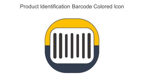 Product Identification Barcode Colored Icon In Powerpoint Pptx Png And Editable Eps Format