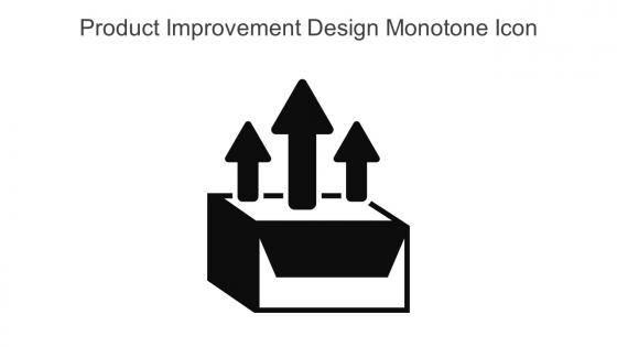 Product Improvement Design Monotone Icon In Powerpoint Pptx Png And Editable Eps Format