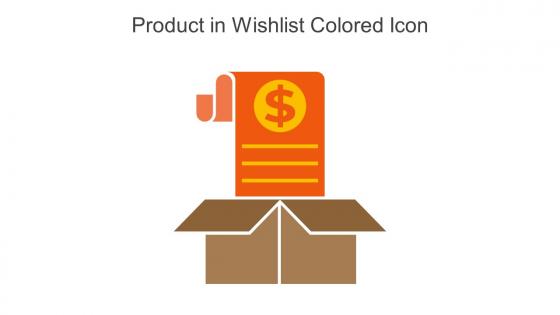 Product In Wishlist Colored Icon In Powerpoint Pptx Png And Editable Eps Format
