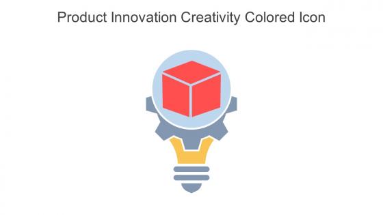 Product Innovation Creativity Colored Icon In Powerpoint Pptx Png And Editable Eps Format
