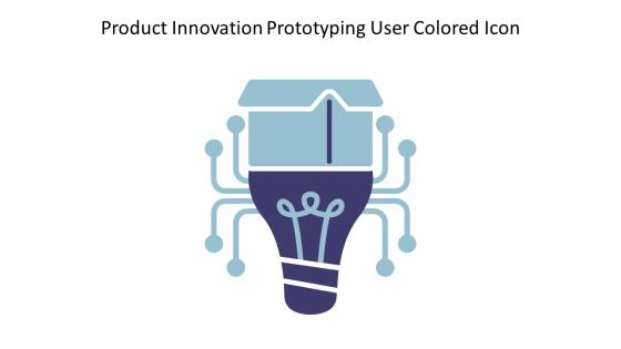 Product Innovation Prototyping User Colored Icon In Powerpoint Pptx Png And Editable Eps Format