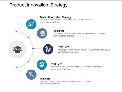 Product innovation strategy ppt powerpoint presentation model information cpb