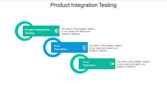 Product integration testing ppt powerpoint presentation outline introduction cpb