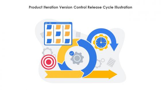 Product Iteration Version Control Release Cycle Illustration