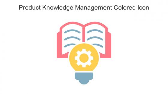 Product Knowledge Management Colored Icon In Powerpoint Pptx Png And Editable Eps Format